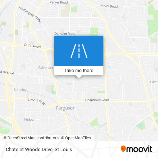 Mapa de Chatelet Woods Drive
