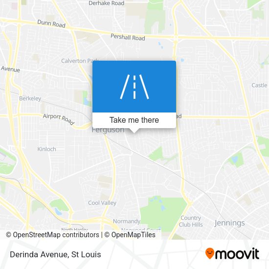 Mapa de Derinda Avenue