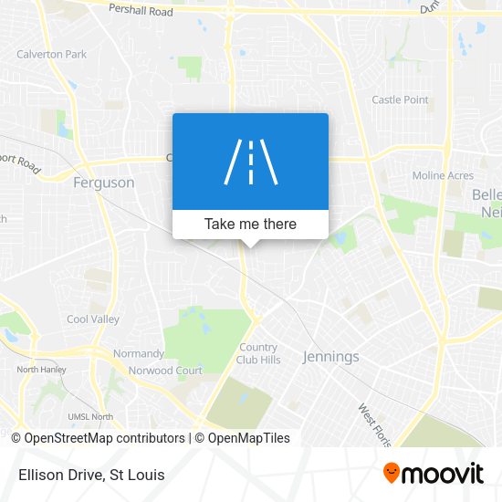 Mapa de Ellison Drive