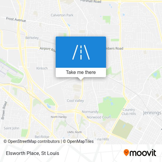 Mapa de Elsworth Place
