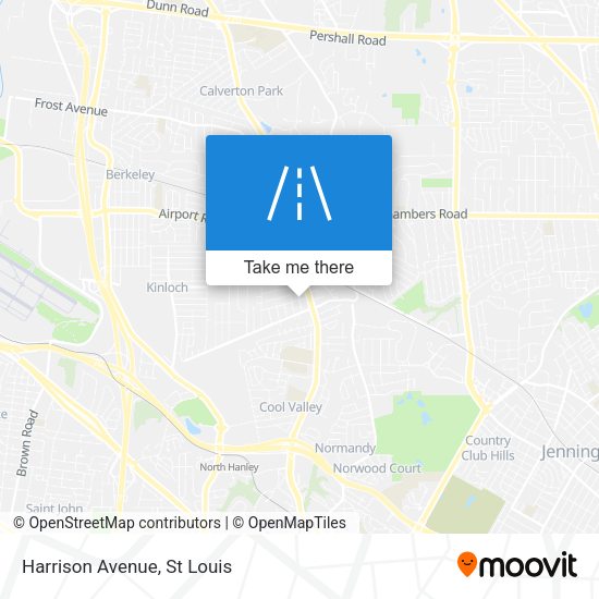 Mapa de Harrison Avenue