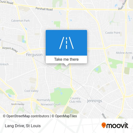 Mapa de Lang Drive