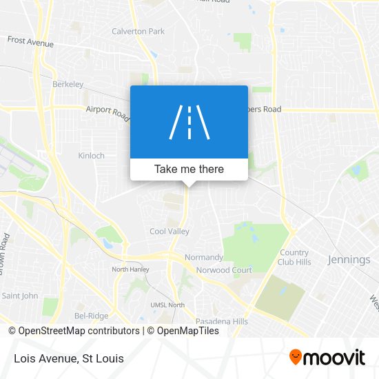 Mapa de Lois Avenue