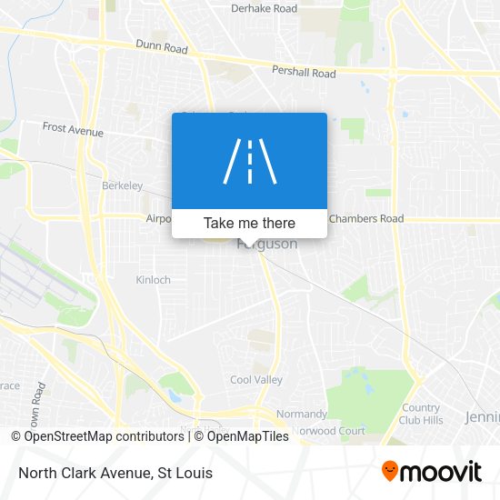 Mapa de North Clark Avenue