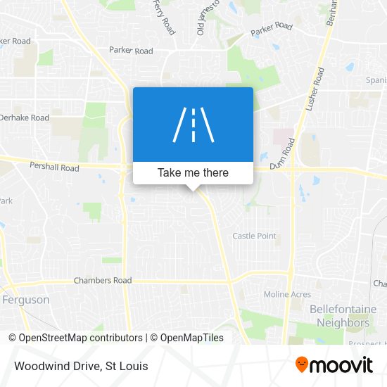 Mapa de Woodwind Drive