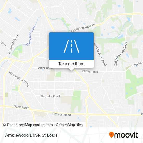 Mapa de Amblewood Drive