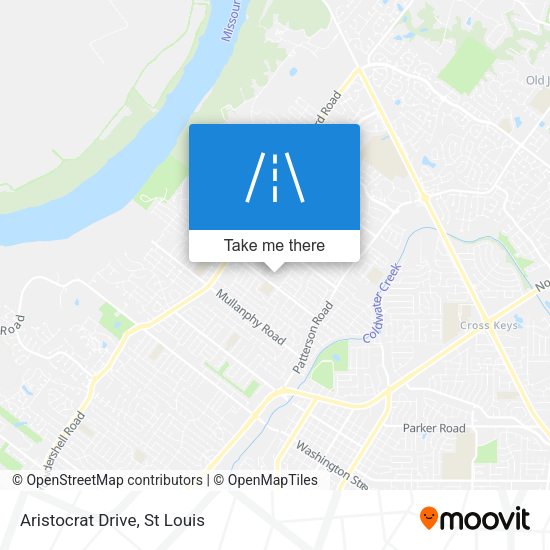 Mapa de Aristocrat Drive