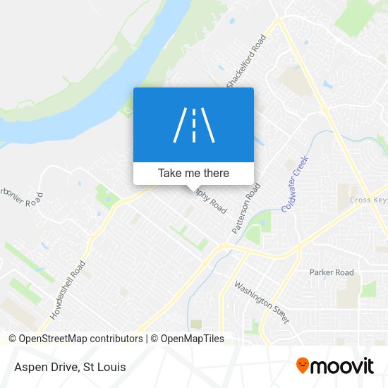 Mapa de Aspen Drive