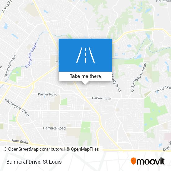 Mapa de Balmoral Drive