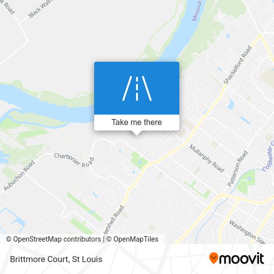 Mapa de Brittmore Court
