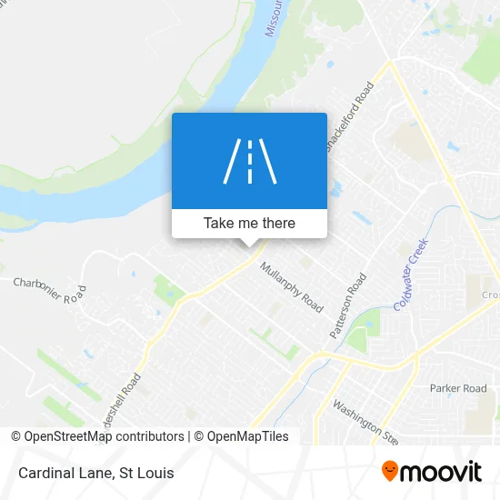 Cardinal Lane map