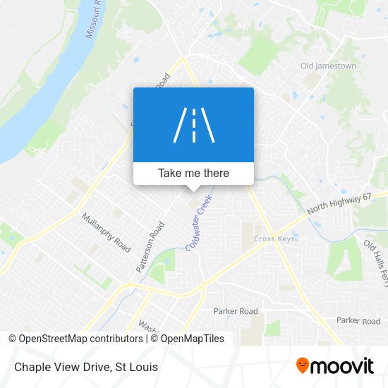 Mapa de Chaple View Drive