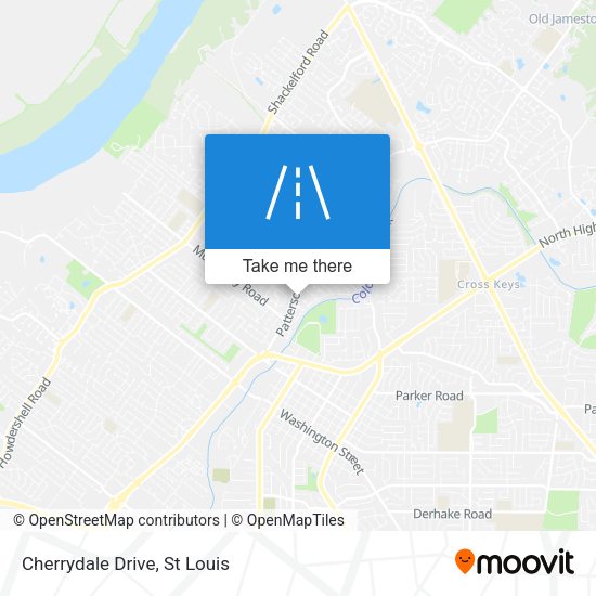 Mapa de Cherrydale Drive
