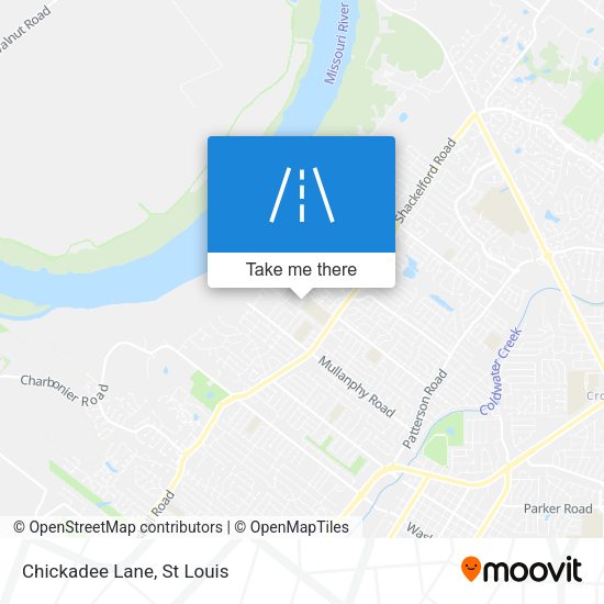 Mapa de Chickadee Lane