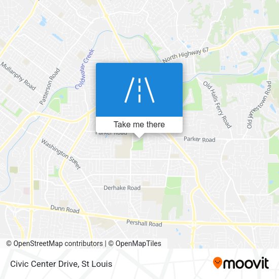 Mapa de Civic Center Drive