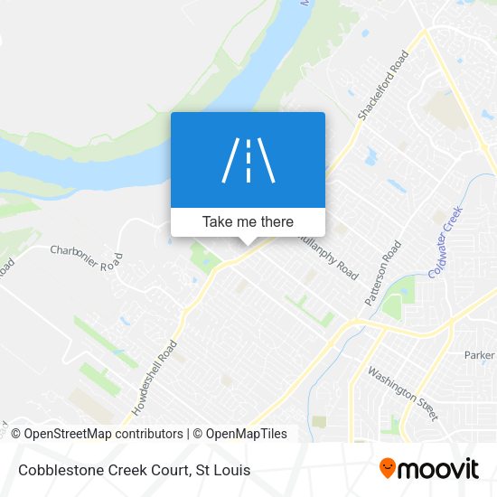 Cobblestone Creek Court map