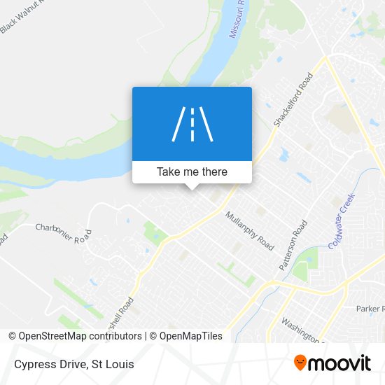 Mapa de Cypress Drive