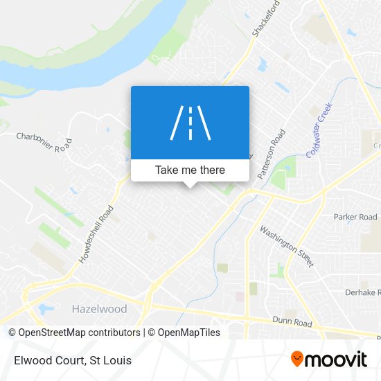 Mapa de Elwood Court