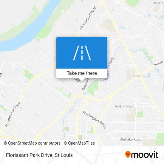 Mapa de Florissant Park Drive
