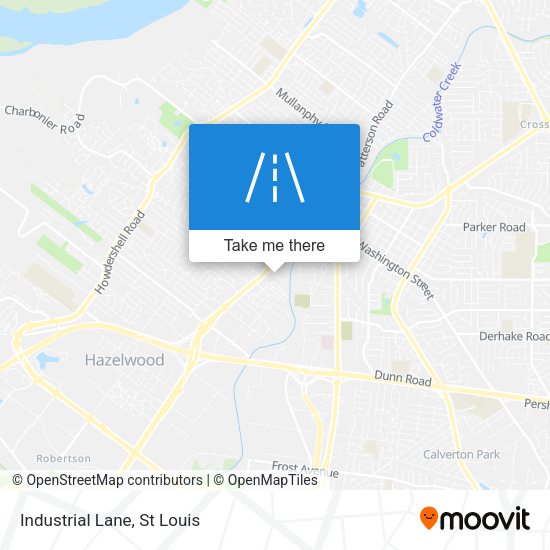 Mapa de Industrial Lane