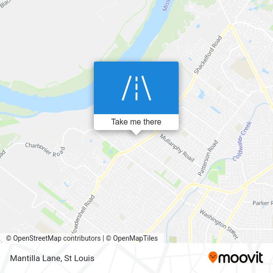Mapa de Mantilla Lane