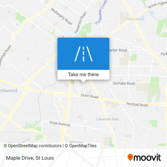 Mapa de Maple Drive