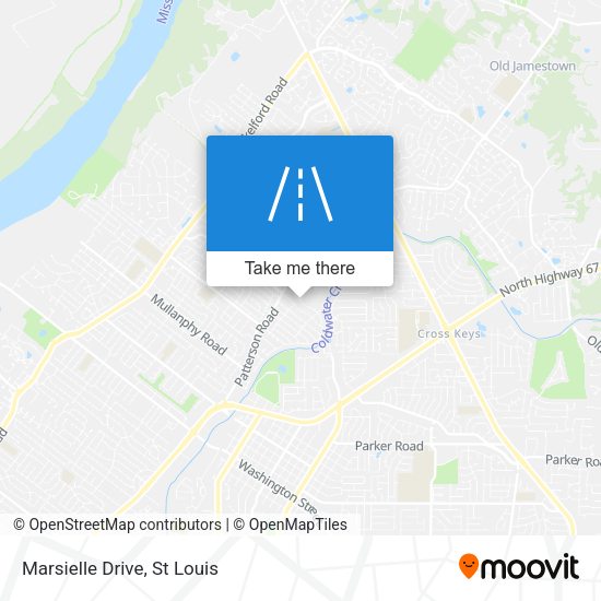 Mapa de Marsielle Drive