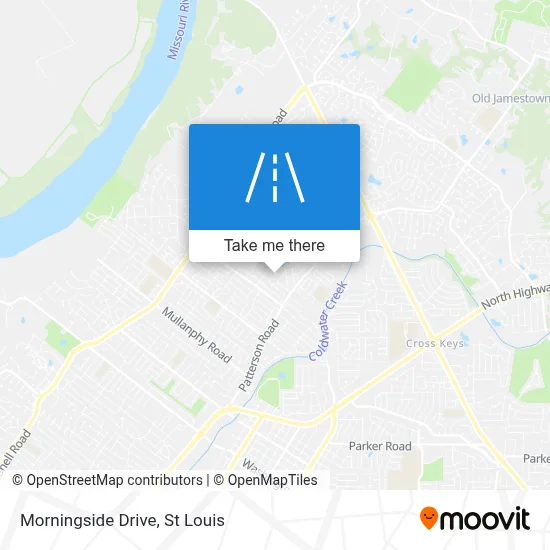 Morningside Drive map