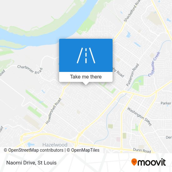 Mapa de Naomi Drive