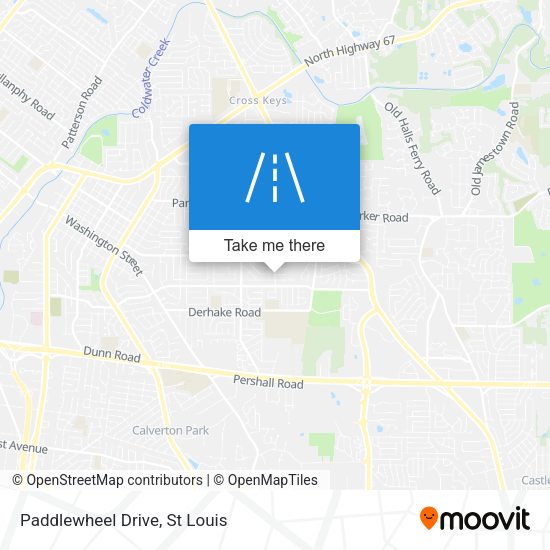 Mapa de Paddlewheel Drive