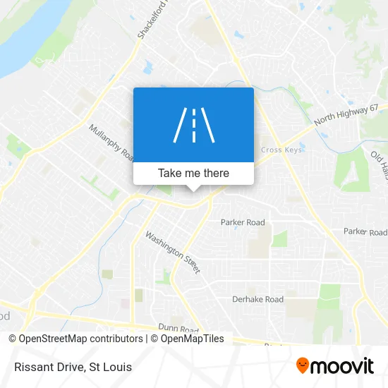 Rissant Drive map