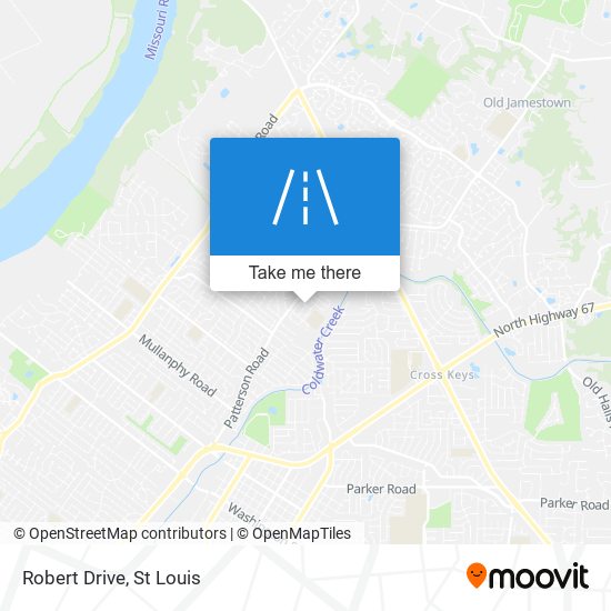 Robert Drive map