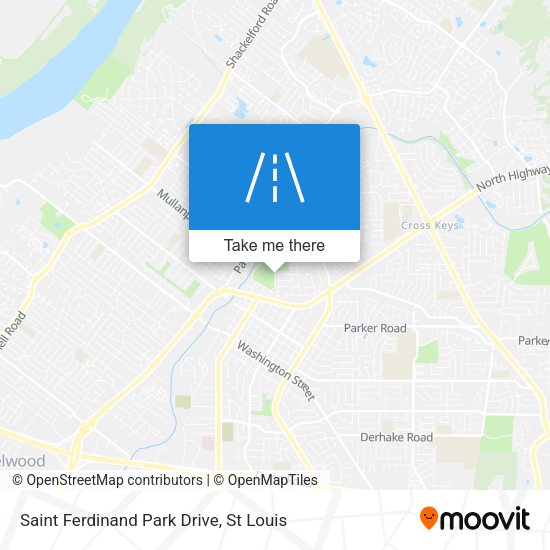 Saint Ferdinand Park Drive map