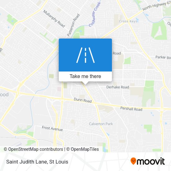 Mapa de Saint Judith Lane