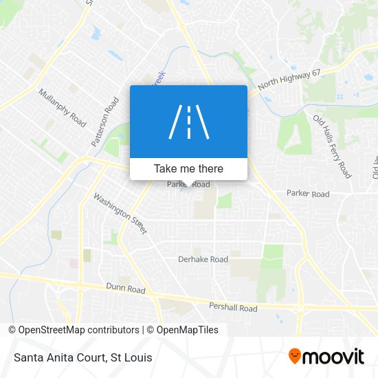 Mapa de Santa Anita Court