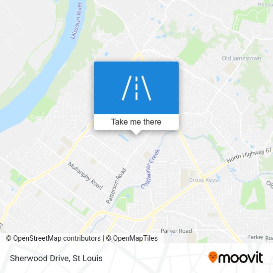 Mapa de Sherwood Drive