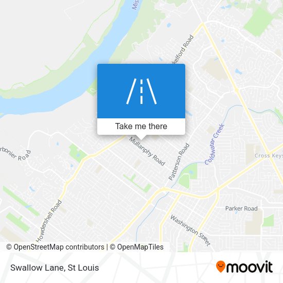 Mapa de Swallow Lane