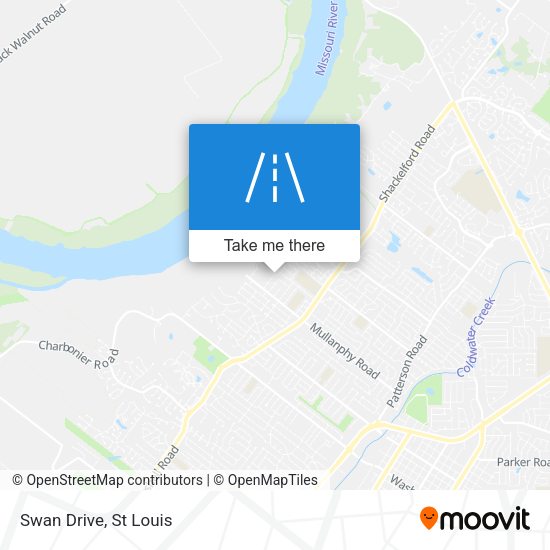 Swan Drive map