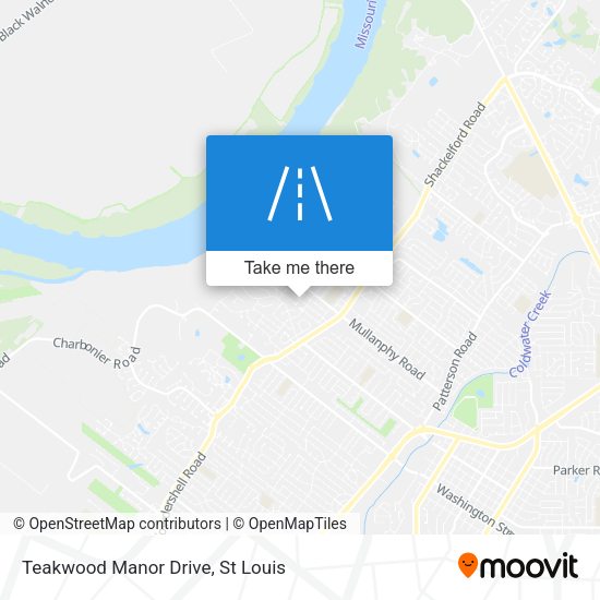 Mapa de Teakwood Manor Drive