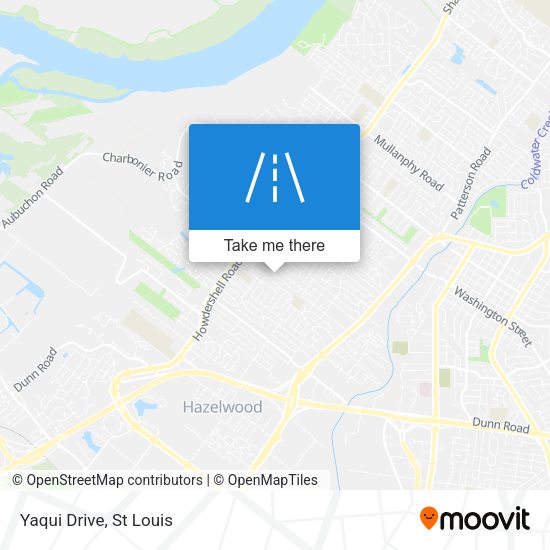 Mapa de Yaqui Drive