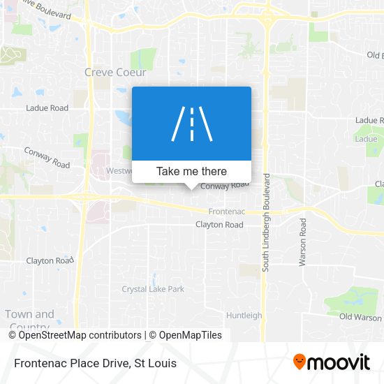 Frontenac Place Drive map