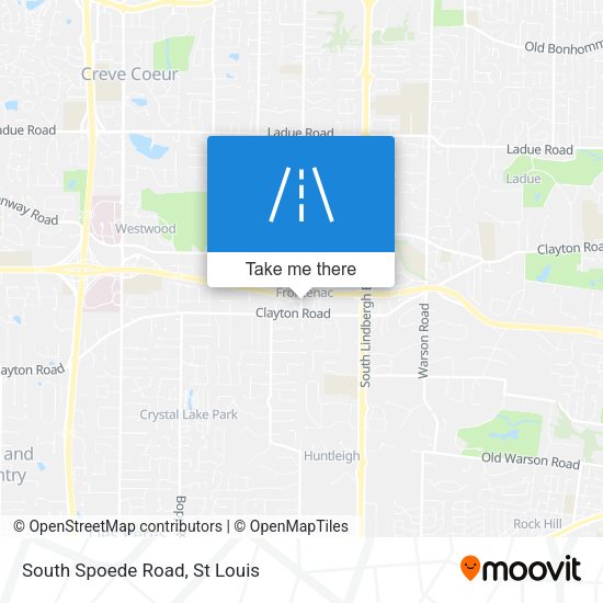 South Spoede Road map