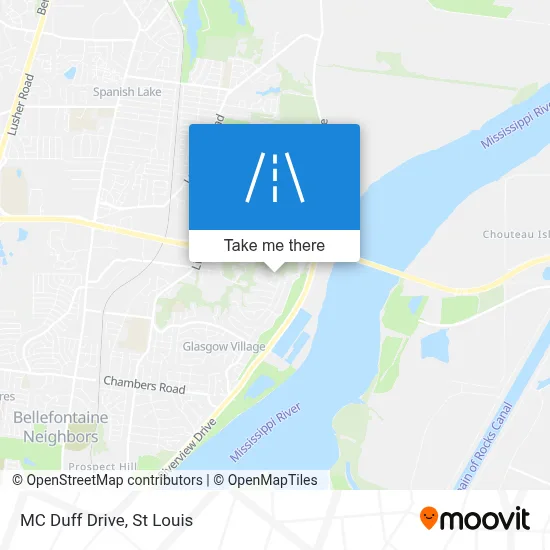 MC Duff Drive map