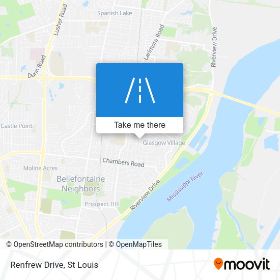 Mapa de Renfrew Drive