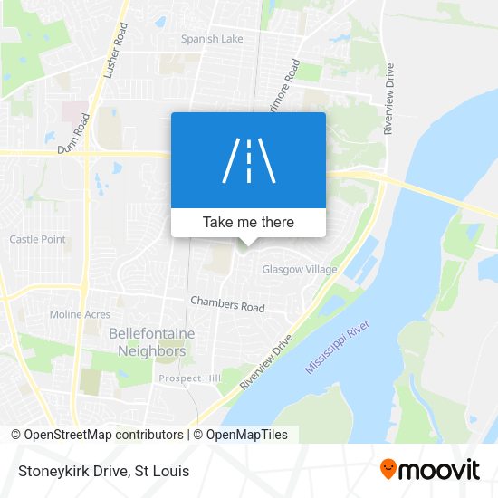Mapa de Stoneykirk Drive