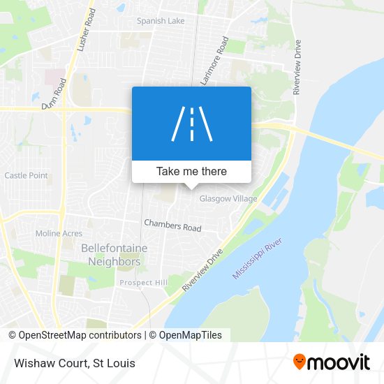 Mapa de Wishaw Court