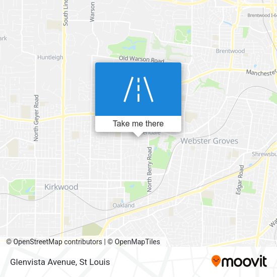 Mapa de Glenvista Avenue