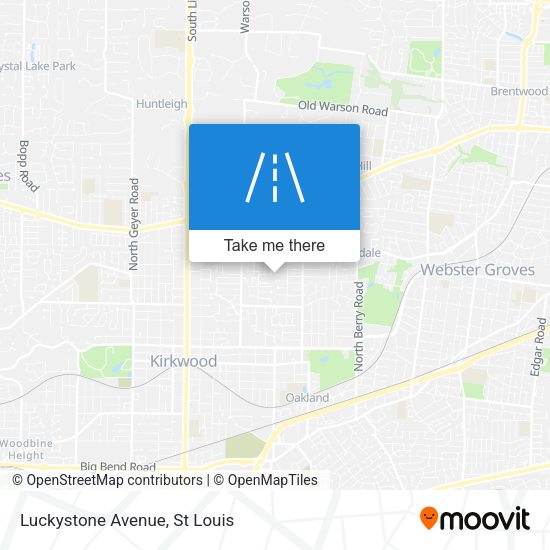 Mapa de Luckystone Avenue