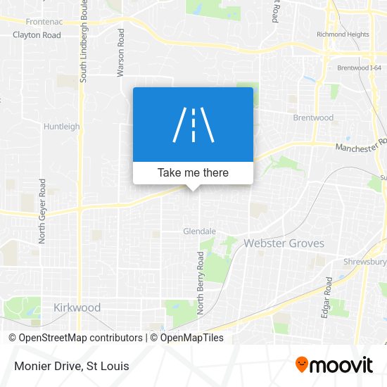 Monier Drive map