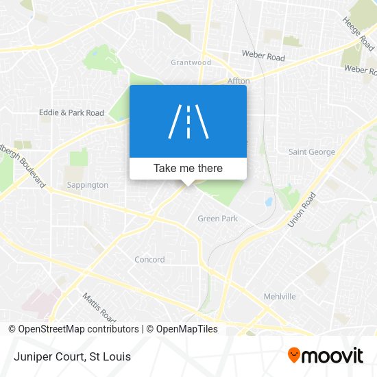 Mapa de Juniper Court
